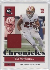 2021 Panini Chronicles Jersey 9/199 Elijah Mitchell Eli Mitchell #79 0g0