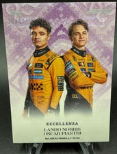 Topps Formula One Eccellenza 2025 F1 # Lando Norris + Piastri # La Squarda /50