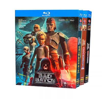 Star Wars: The Bad Batch Season 1-3 (2024) 6-D Blu-New