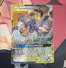 Lucario & Melmetal GX 120/214 Unbroken Bonds Ultra Rare TAG TEAM Holo ENG on eBay