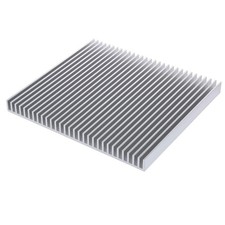 Large LED Aluminum Heatsink 200 x 220 x 18mm / 7.87 x 8.66 x 0.7 Inch Cooler ...