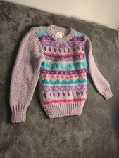 Vintage Y2k Grand Knitwear Sweater Child Size 7/8