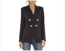Veronica Beard Navy Linen WoolNisha Dickey Ja...