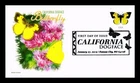 US COVER CALIFORNIA DOGFACE BUTTERFLY FIRST DAY ISSUE PANDA CACHET