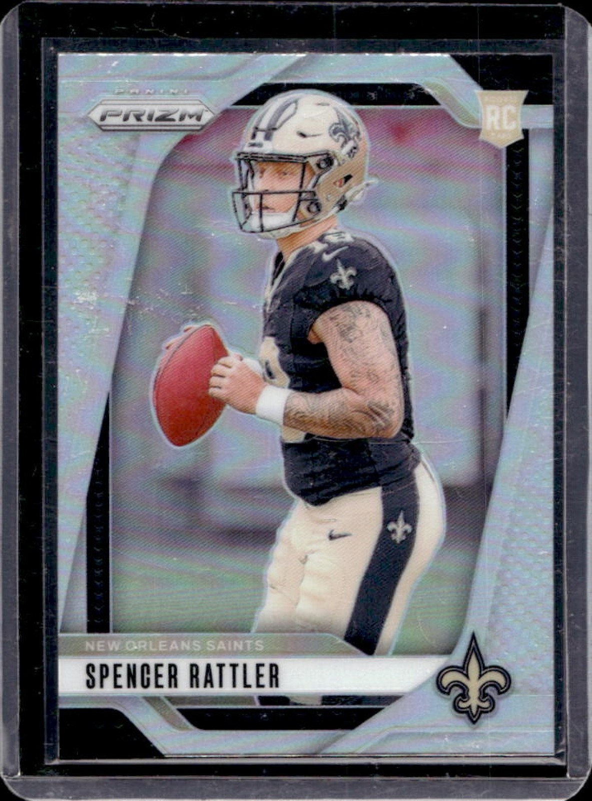 2024 Prizm Spencer Rattler RC Silver Rookie #388 Saints