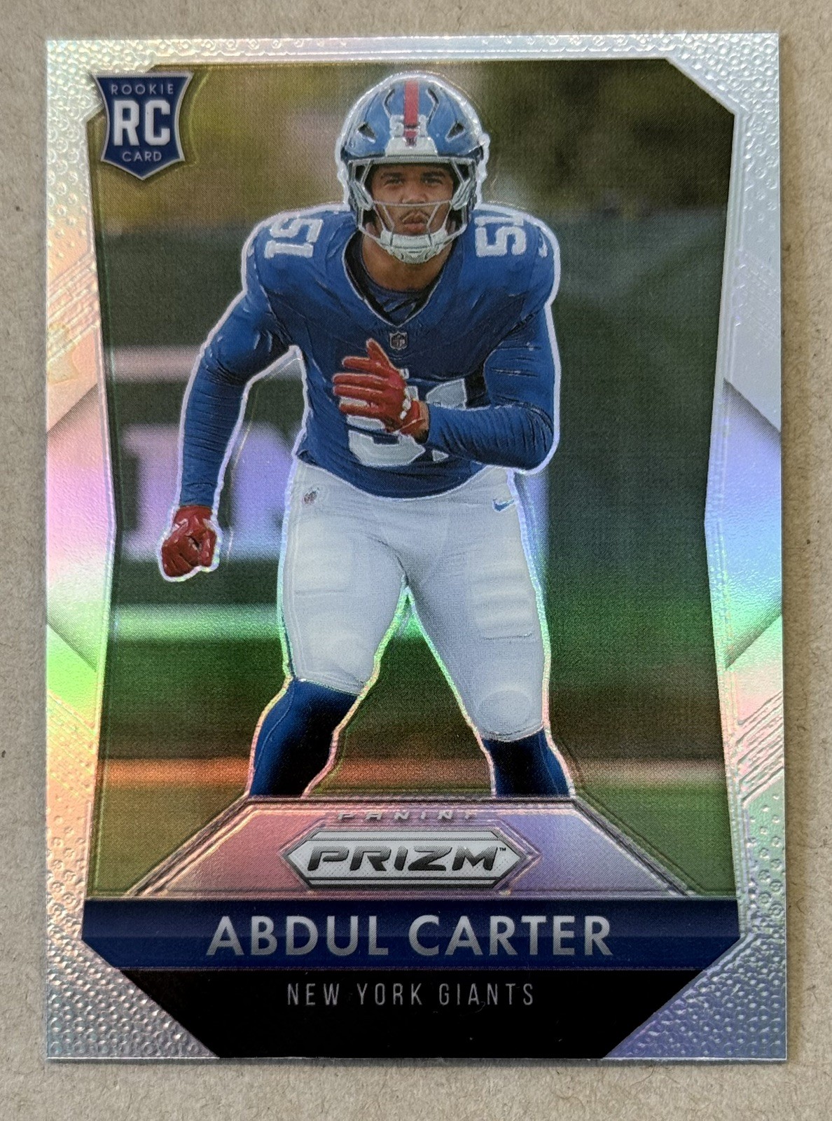 Abdul Carter Panini Prizm Flashback Rookie #3 Base