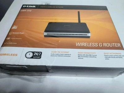 D-Link WBR-1310 54 Mbps 4-Port 10/100 Wireless G Router New