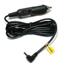 12V Vehicle Power Cord for Cobra Radar Detector, 6.5 FT DC Car Charger with L...