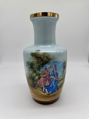 Sango Porzellan Vase echte Handarbeit aus Spanien