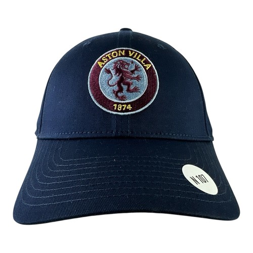 Aston Villa Football Club Core Structured Adjustable Cap Mütze - Navy Unisex Neu