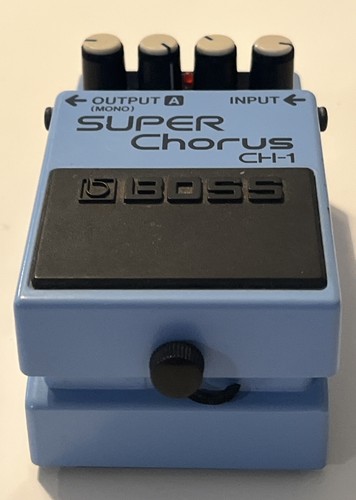 BOSS CH-1 SUPER Chorus Guitar Effects Pedal 1997 #235 Analog Circuit DHL or EMS - Picture 2 of 9