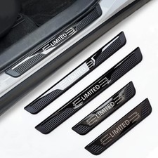Door Sill Protectors, Door sill Scratch Protection for Car Trim Limited, Black