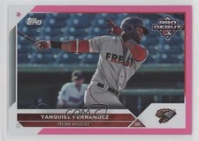 2023 Topps Pro Debut Fuchsia Foil 126/199 Yanquiel Fernandez #PD-113 1dh2