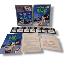 ⚡Maniac Mansion Day of the Tentacle PC Spiel Diskette IBM DOS OVP Big Box Retro⚡