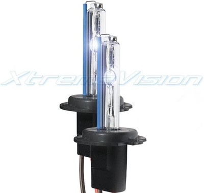 Xtremevision HID Xenon Replacement Bulbs - H7 6000K - Light Blue (1 Pair)