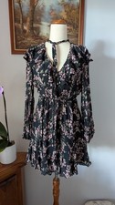Zimmermann Fleeting Flounce Mini Dress Size 1