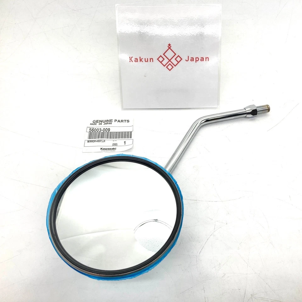 ESPEJO RETROVISOR KAWASAKI OEM 56003-009 genuino Mach III H1 H2 G3 G4 S1 S2 S3 Foto 3 de 4