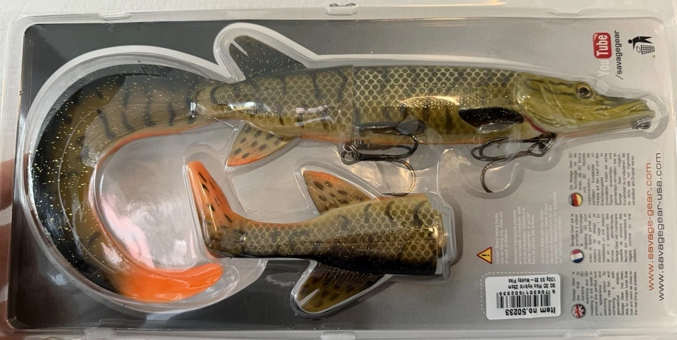 Savage Gear Hybrid Pike 25cm 130g Muddy Pike - Bild 3 von 4