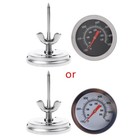 Stainless Steel Oven Thermometer Large Dial Temperature Gauge Kitchen Cooking