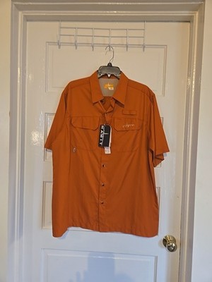 Habit  Shirt Mens Fishing  Large ''Solar Factor 30+'' Vented NWT