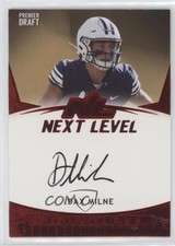 2021 Sage Premier Draft Next Level Auto Red Dax Milne #21NL-DM2 Auto q2s