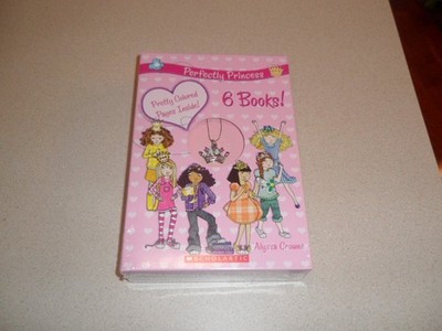 Perfectly Princess 6 Books Alyssa Crowne ''Yellow Princess Gets a Pet, Blue P...
