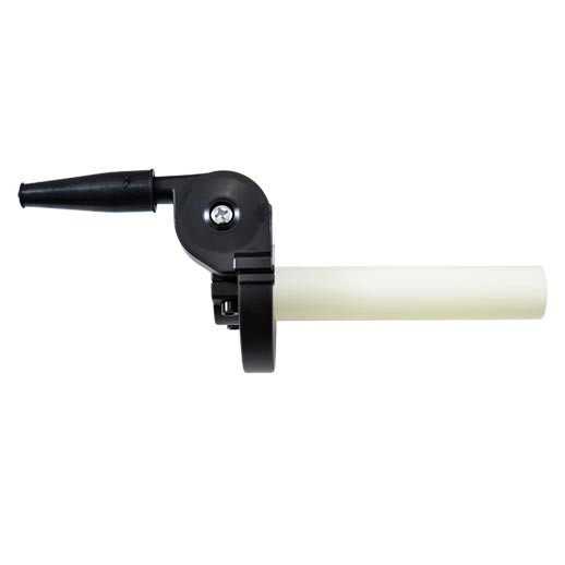 Gasgriff Blackway Typ Domino Aluminium Schwarz-image