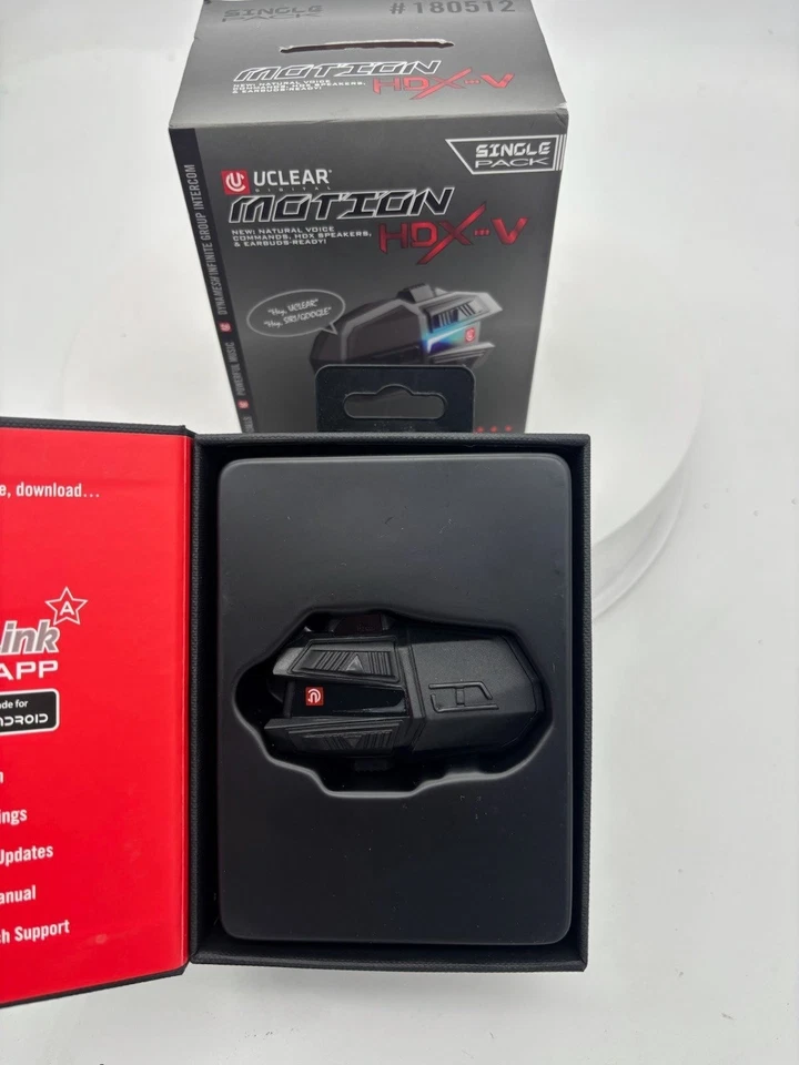 Uclear Motion HDX-V Single Kit Helmet Audio (Single Kit) Foto 2 de 2