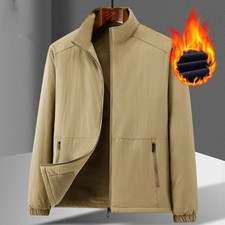 Mens Casual Padded Stand-collar Sports Jacket  ShopDecimals