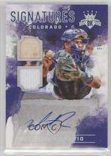 2017 Panini Diamond Kings DK Signatures Holo Silver 54/99 Wilin Rosario Auto 0c6