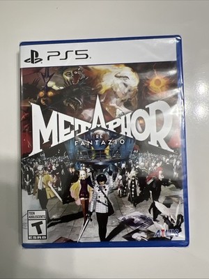 Metaphor: Refantazio Launch Edition - Sony PlayStation 5- New- Free Shipping