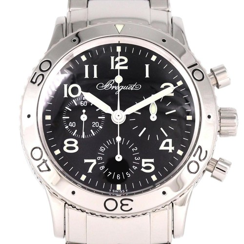 Breguet Aeronavale 3800ST/92/SW9 Men's Watch From Japan G0404