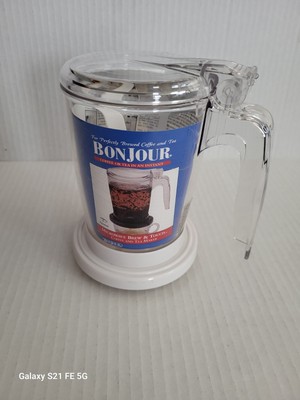 BonJour Brew & Touch Coffee & Tea Maker Hot Or Iced 16oz 