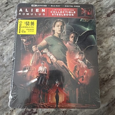 Alien: Romulus w. Steelbook (4K UHD + Blu-ray + Digital, Region Free) *NEW*