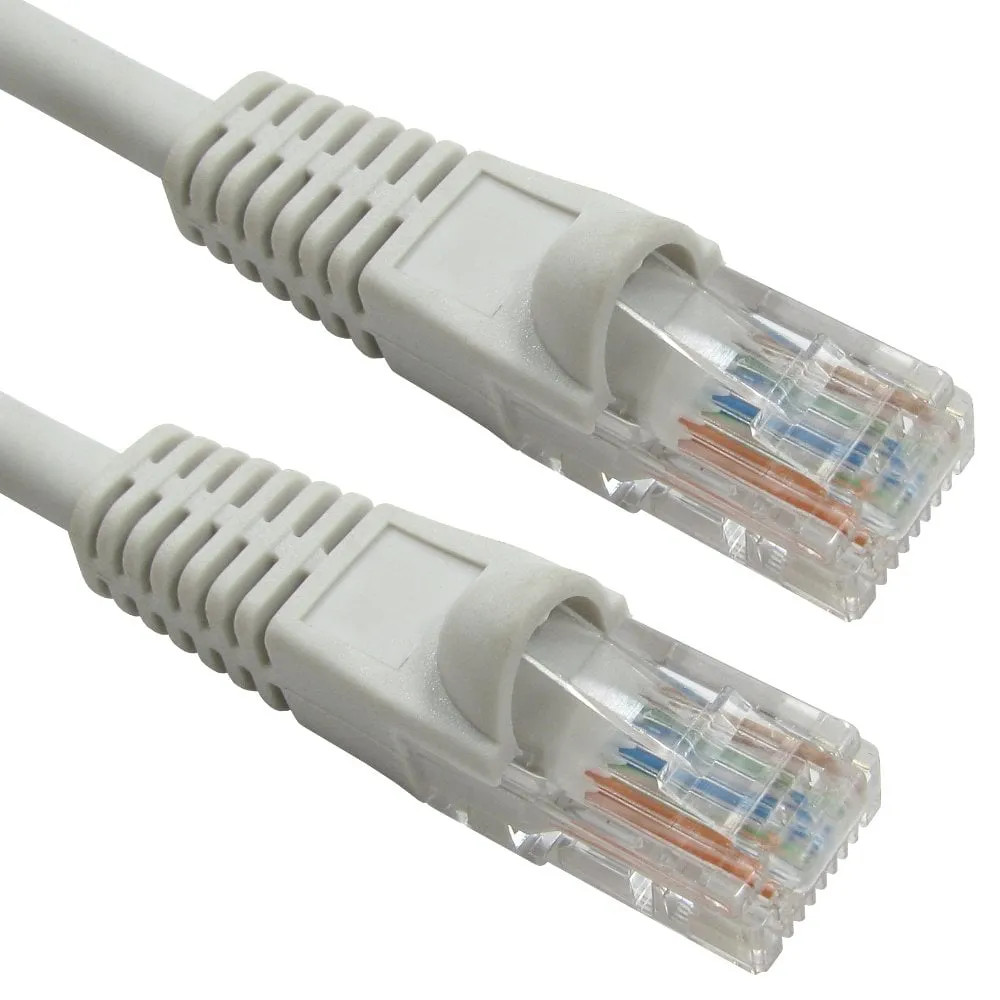 Cables Direct 20m Snagless Cat5e LSZH Patch Cable - Grey