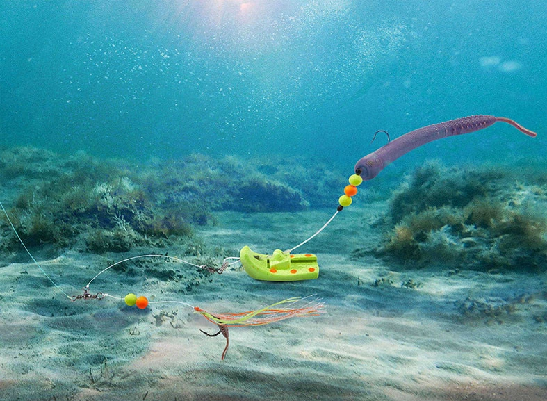 Balzer Edition Sea Walker Rig System Plattfisch Gelb 28g - 100g Steef Meijers DA - Bild 3 von 3