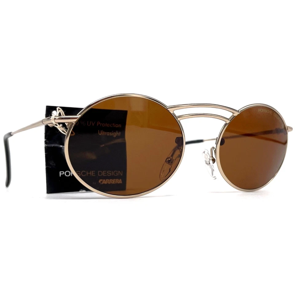 Gafas de sol vintage PORSCHE DESIGN by CARRERA 5689 - Austria años 80 - doradas Foto 4 de 4