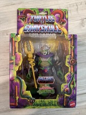 MOTU x TMNT Turtles of Grayskull SUPER SHREDDER 6  Deluxe Action Figure