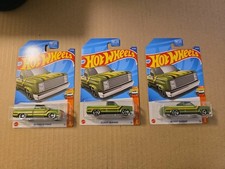 NEW 2022 Hot wheels F Case 83 Chevy Silverado Green LOT 3 VHTF