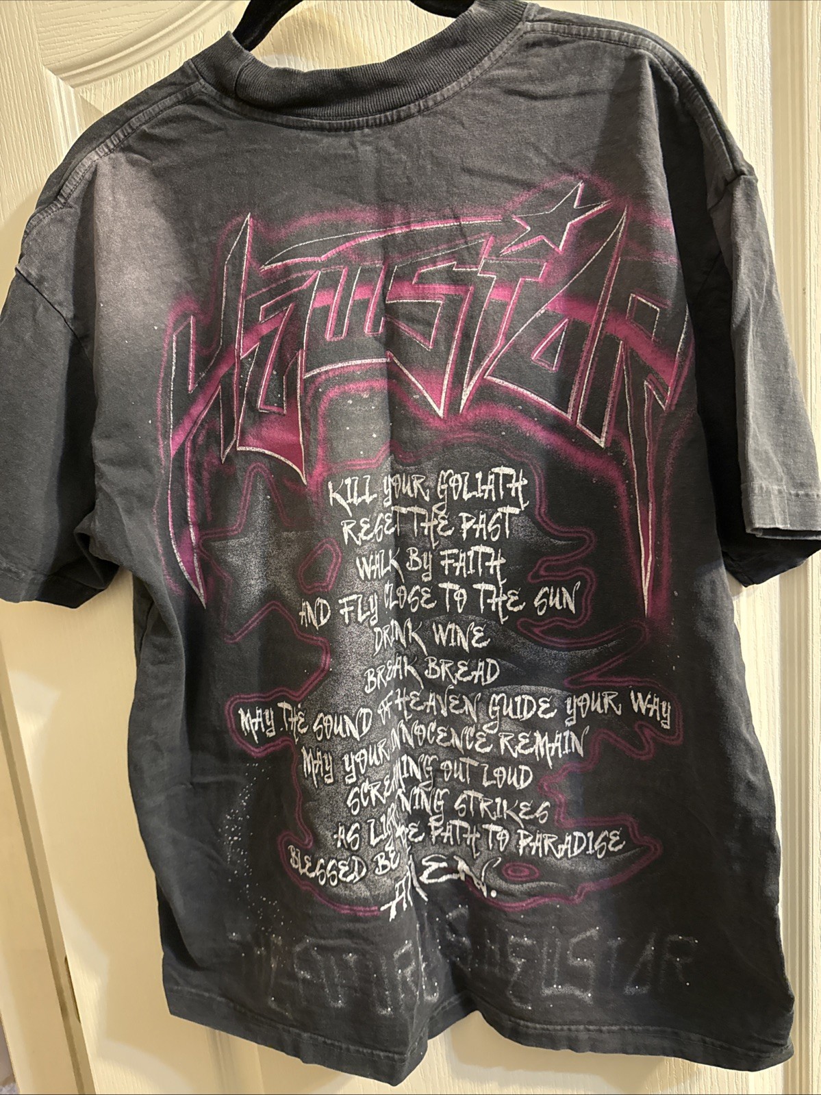 Hellstar The Future Black Oversized Tee Shirt Men… - image 3