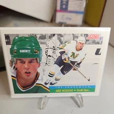 1991-92 Score Canadian - The Franchise #313 Mike Modano