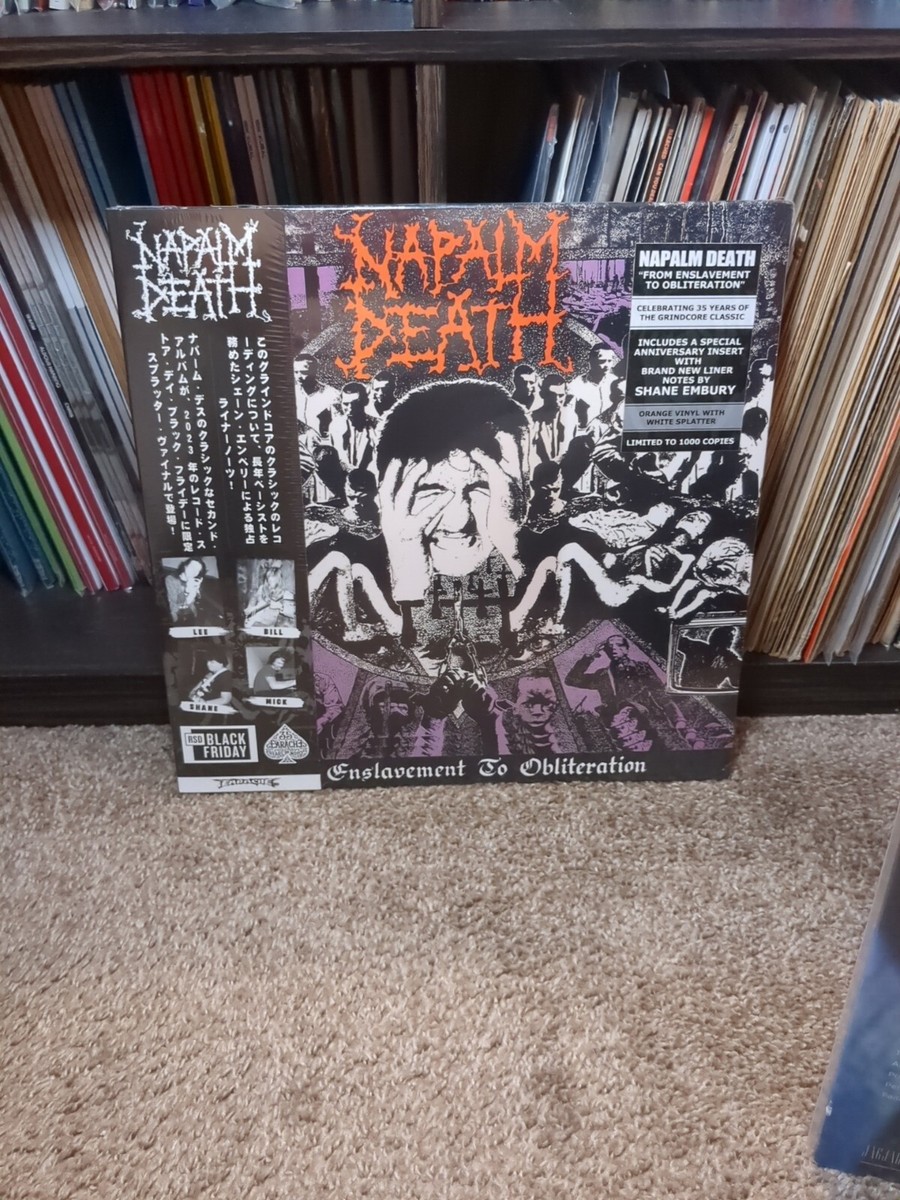 Napalm Death ‎From Enslavement To Obliteration RSD 2023 1/ 1,000