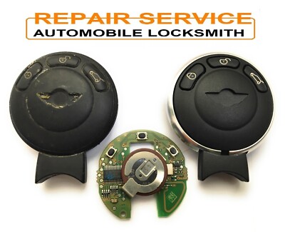 Repair Service for Mini R55 R56 R57 R58 R60 R61 3 Button Remote Key Not Detected