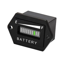 12V to 24V LED Battery Capacity MeterBattery Charge & Discharge DisplayApplic...