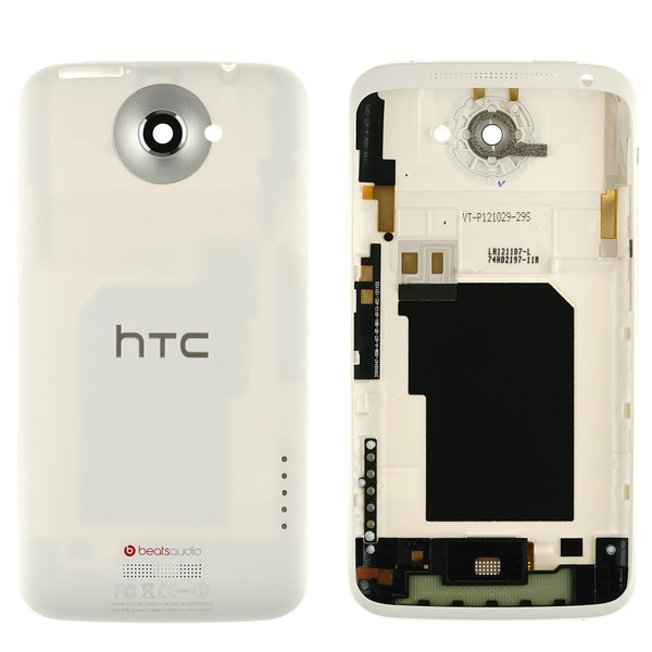 Original Htc One Xl Back Cover GehäUse Kleber Akkudeckel Hinterschale Antenne W-image