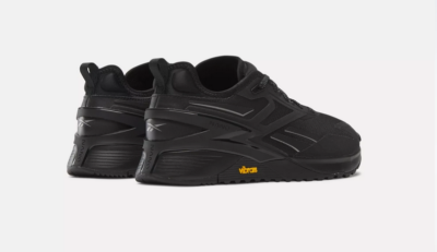 Reebok Nano Adventure Men\'s Black and Gray Athletic Shoes Vibram Soles Size 12 Reebok Nano X3 Adventure Vibram Black Grey White Men Cross  main image 3