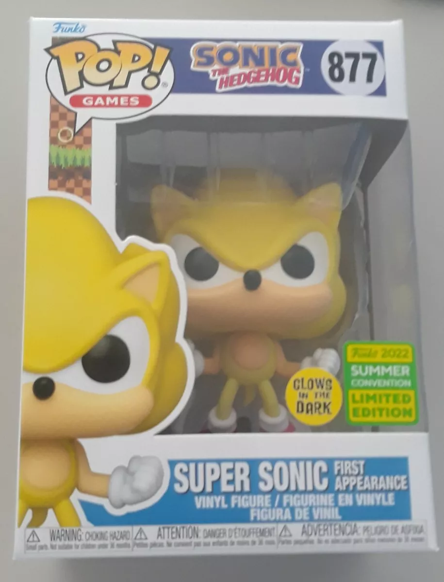 Funko Pop! Games: Sonic- Super Sonic First Appearance​ Vinyl