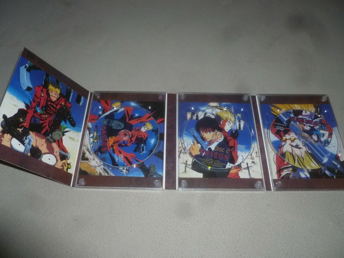 TRIGUN THE COMPLETE DVD BOX SET LIMITED EDITION 1-26