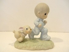 PRECIOUS MOMENTS "GOD'S SPEED" FIGURINE