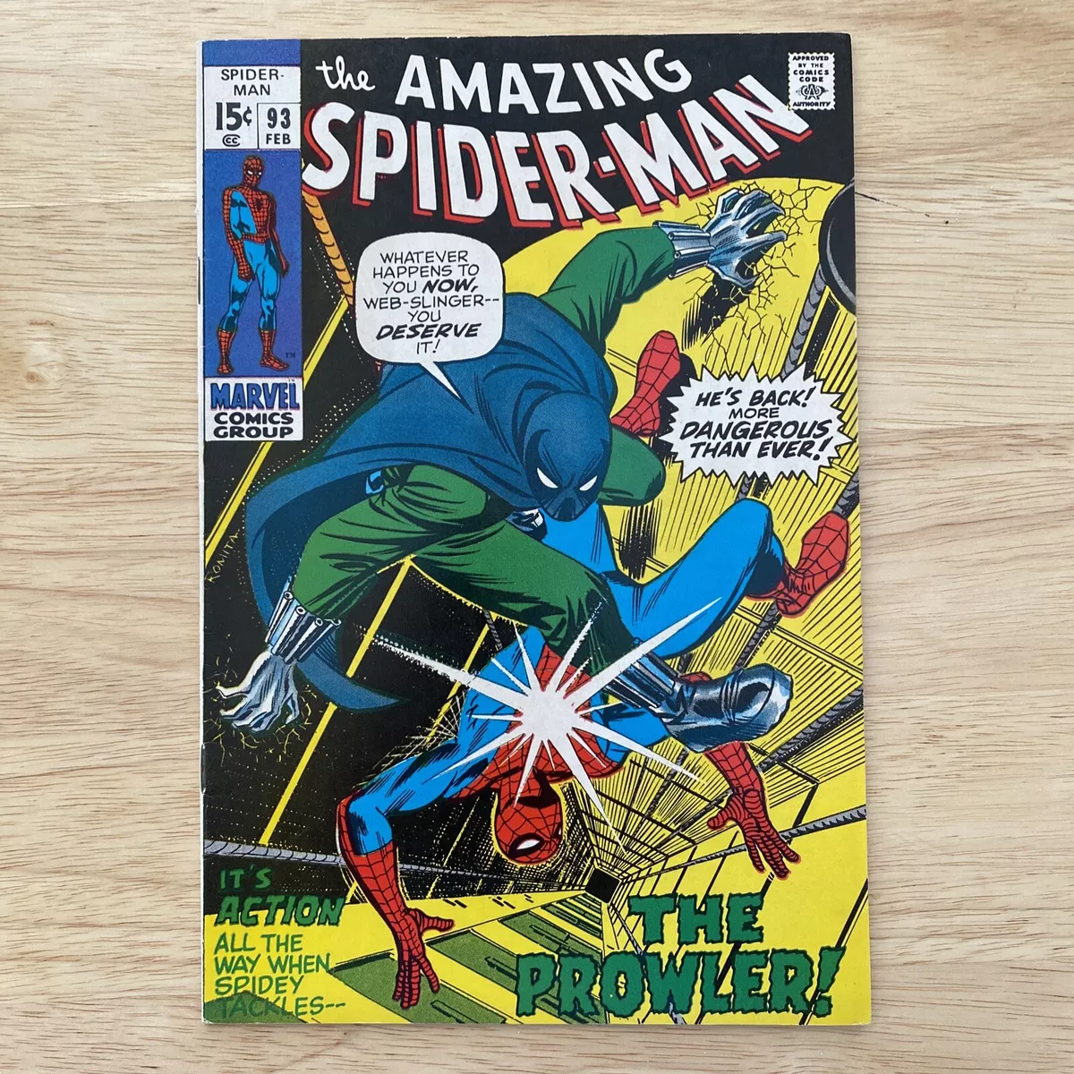 Amazing Spider-Man #93 1971 Online Vf